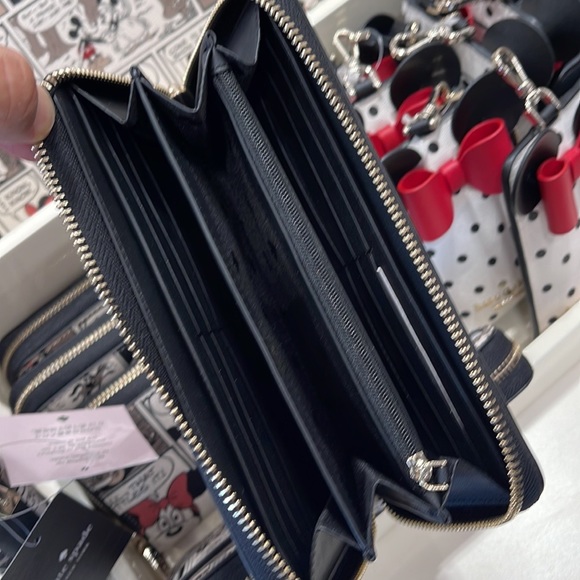 Kate Spade Disney X Kate Spade New York Mickey Mouse Large Continental Wallet - Picture 14 of 16